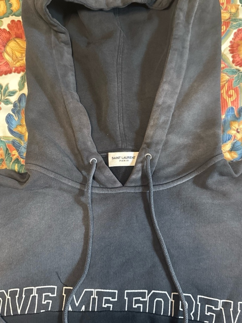 Saint Laurent “Love Me Forever Or Never” Hoodie